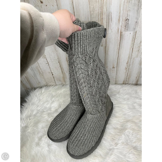 Boots Designer By Ugg In Grey, Size: 10