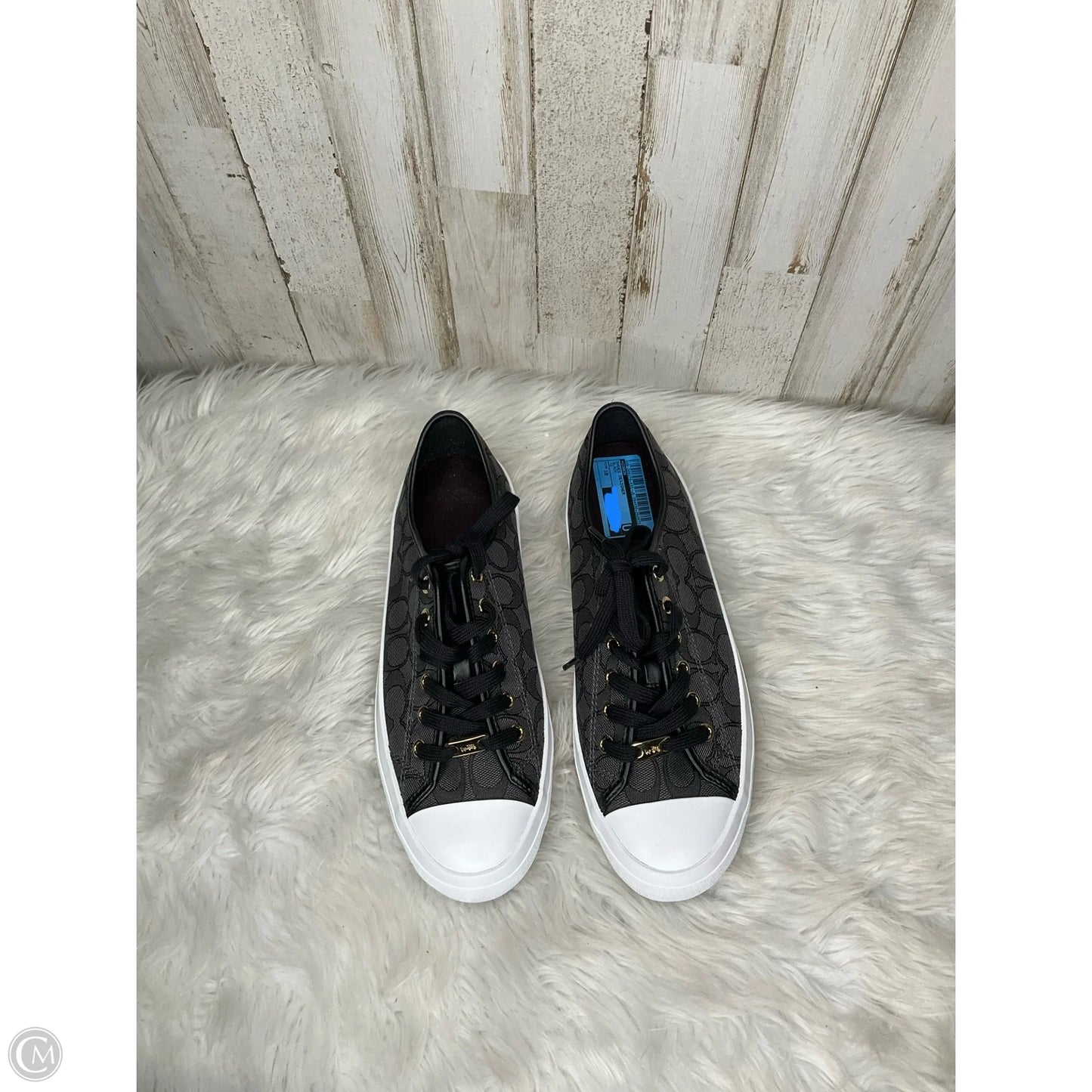 Shoes Designer By Coach In Black, Size: 10