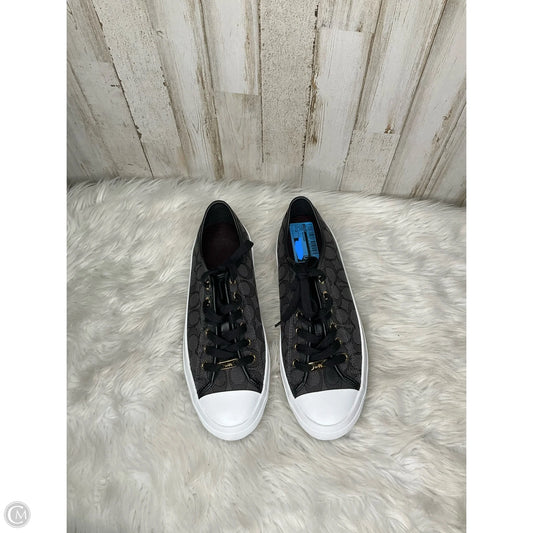 Shoes Designer By Coach In Black, Size: 10