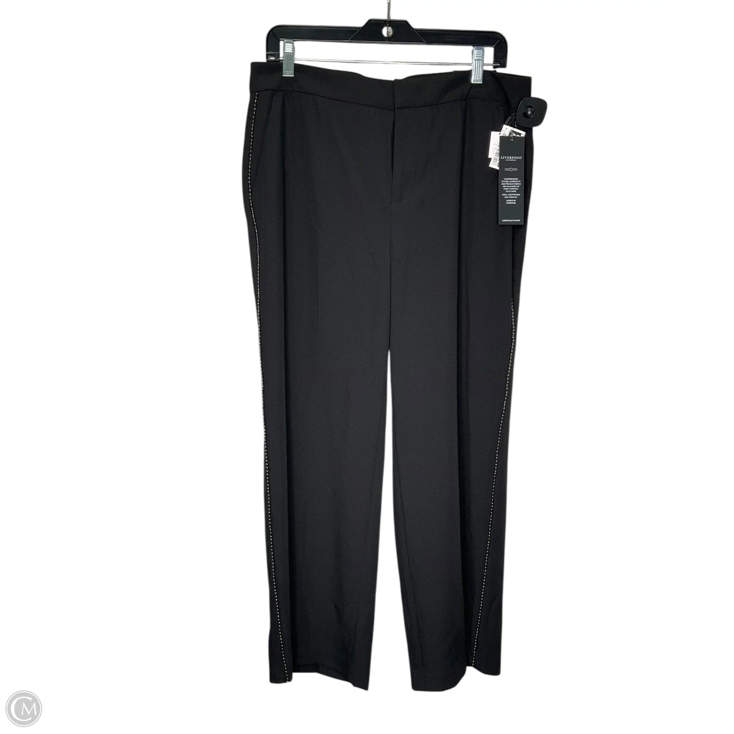 Pants Dress By Liverpool In Black, Size: 8