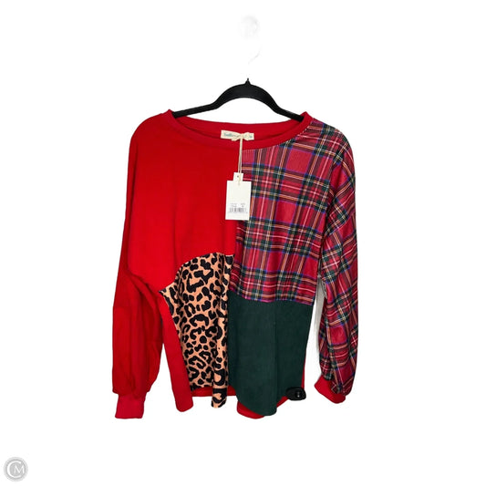 Top Long Sleeve By Southern Grace In Multi-colored, Size: M