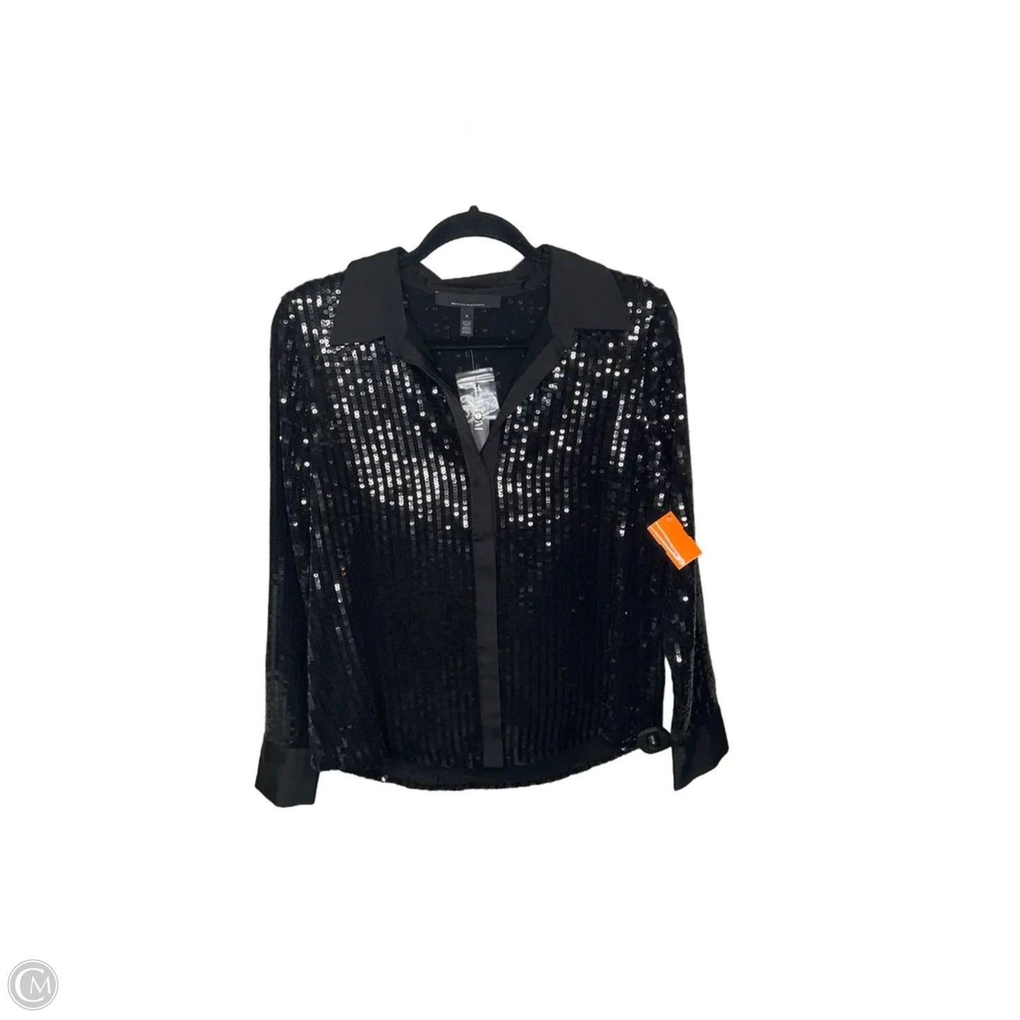 Top Long Sleeve By White House Black Market In Black, Size: 6