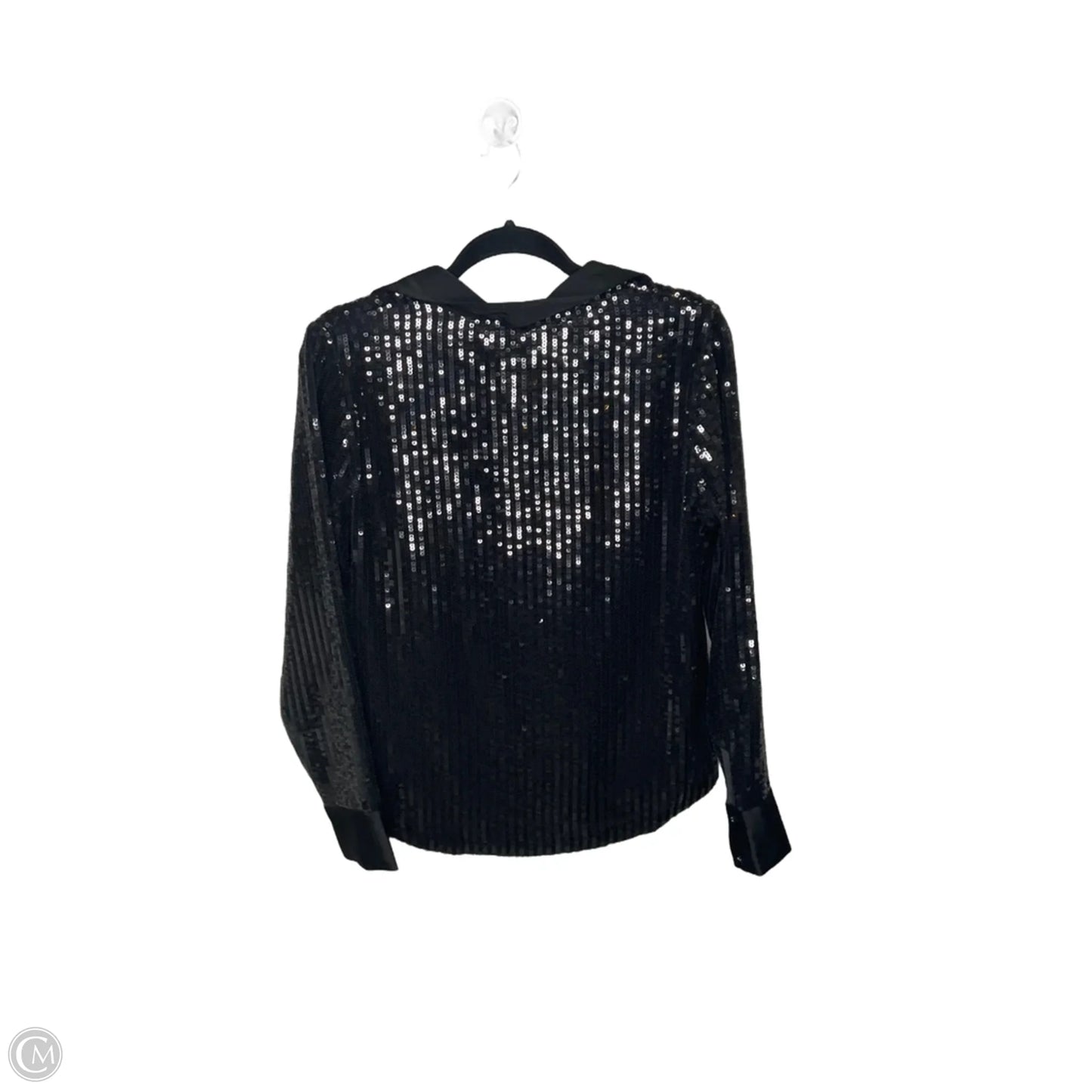 Top Long Sleeve By White House Black Market In Black, Size: 6