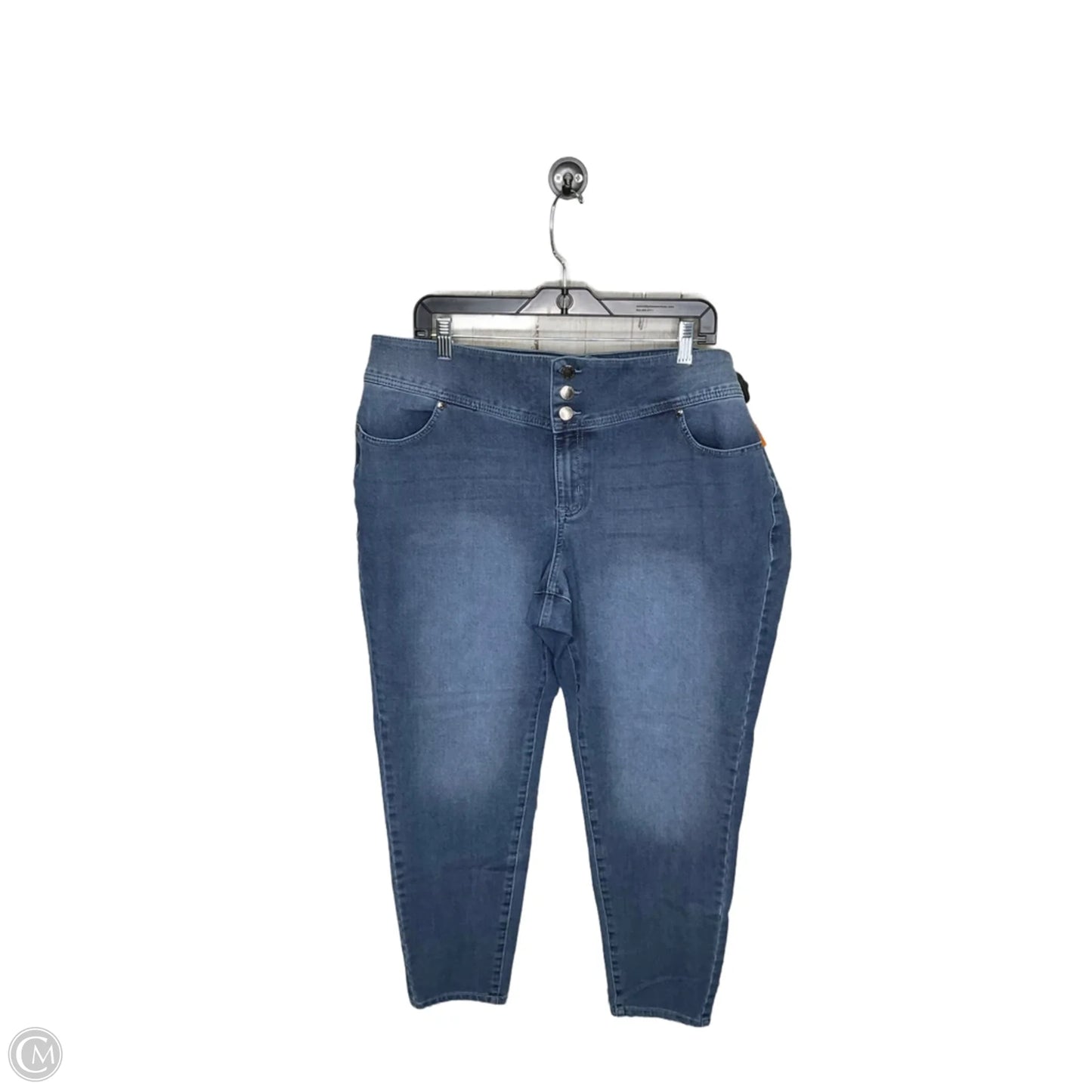 Jeans Skinny By Lane Bryant In Blue Denim, Size: 20