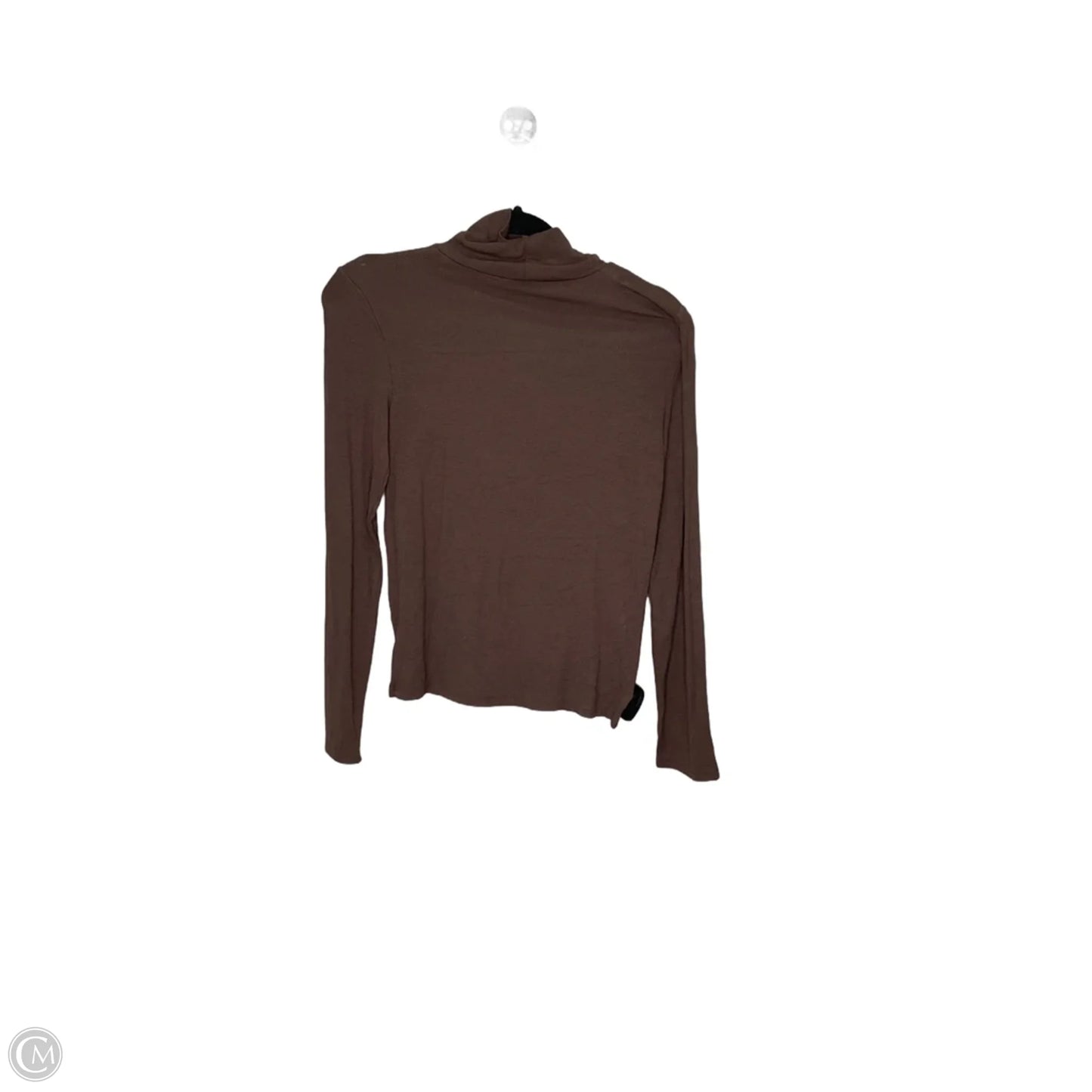 Top Long Sleeve By Sadie & Sage In Brown, Size: S
