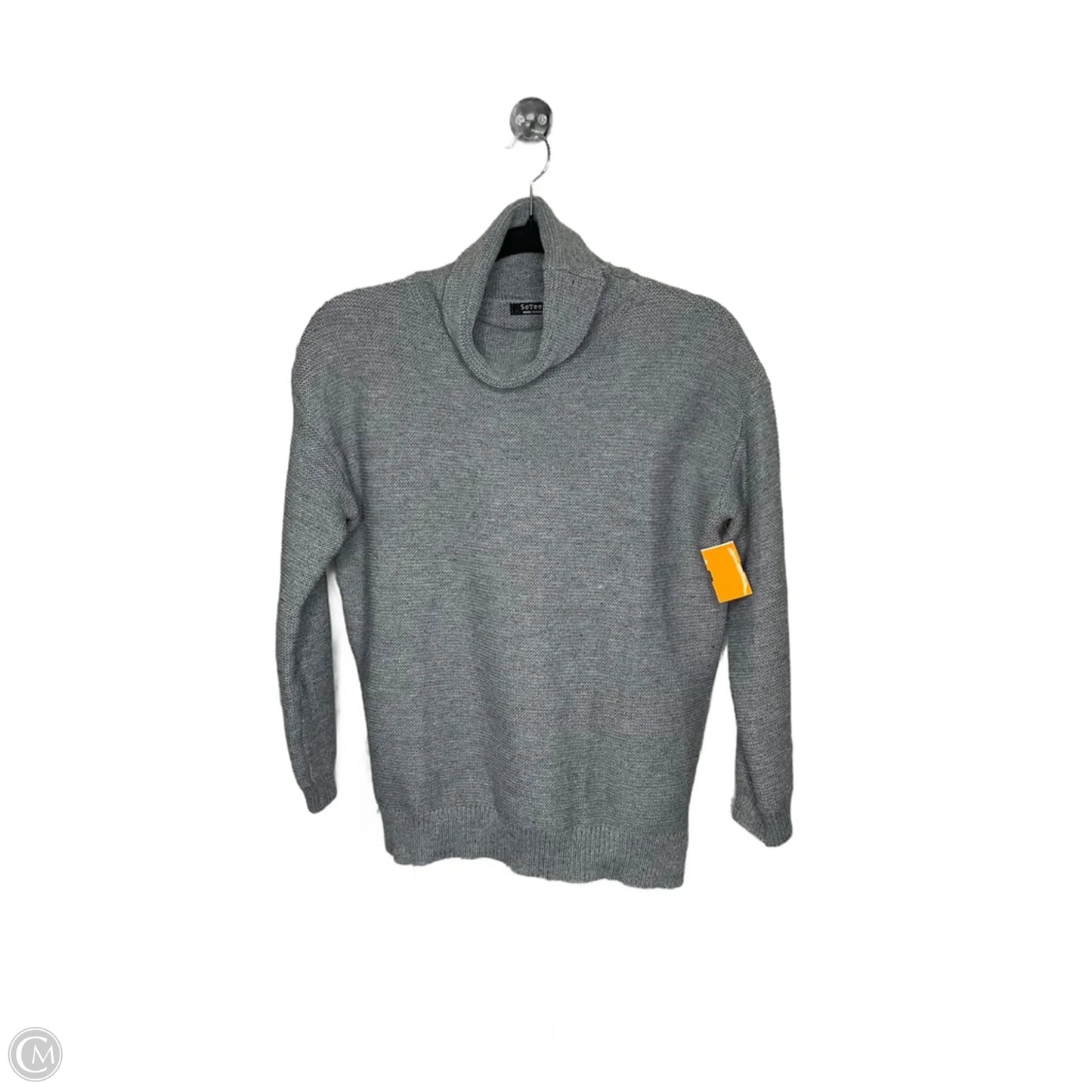 Sweater By Clothes Mentor In Grey, Size: S