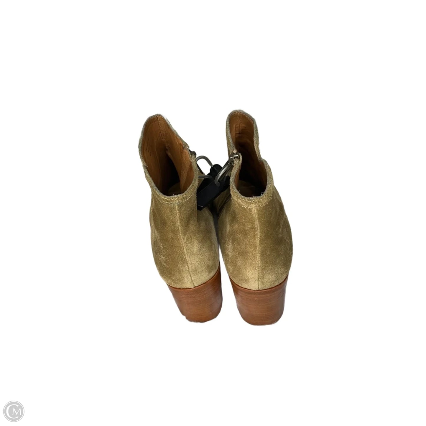 Boots Designer By Frye In Brown, Size: 9.5