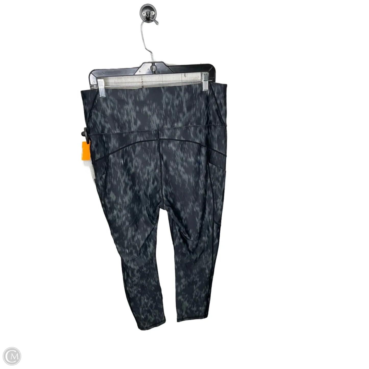 Athletic Leggings By Xersion In Grey, Size: Xl