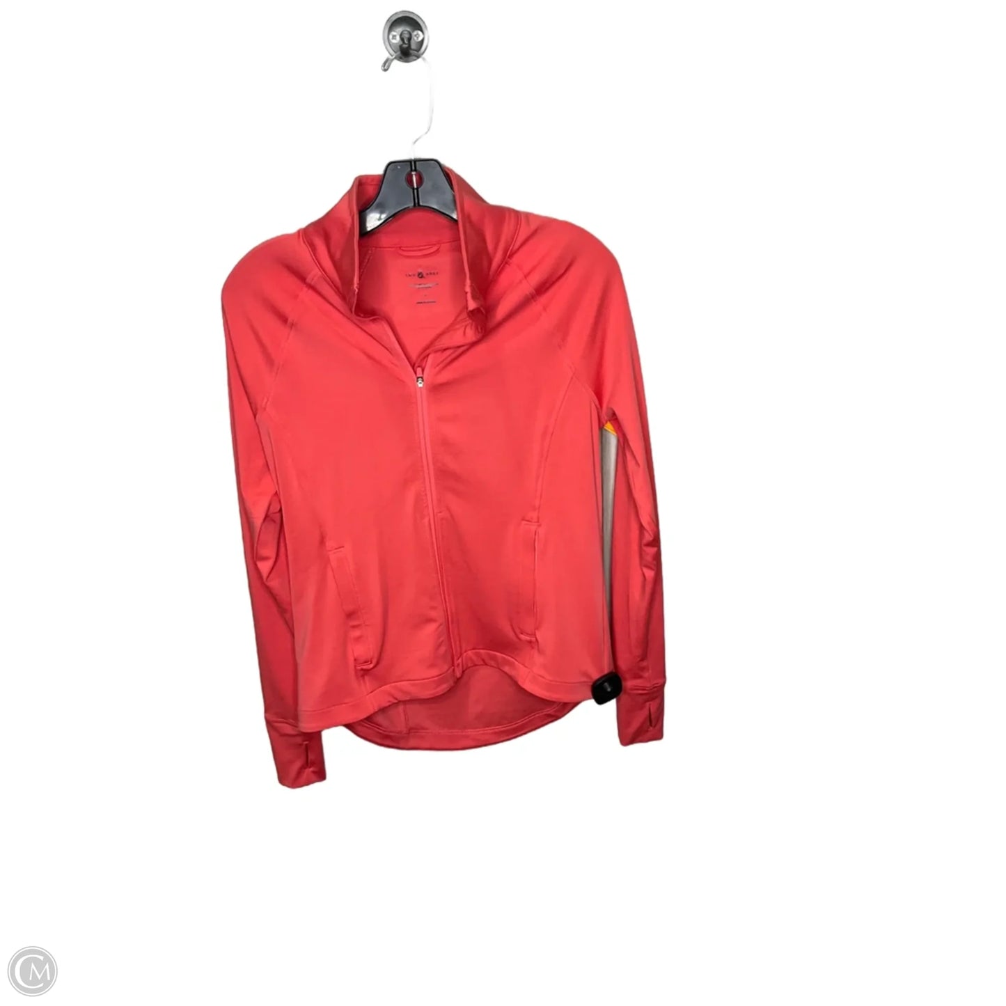 Athletic Jacket By Lou And Grey In Pink, Size: S