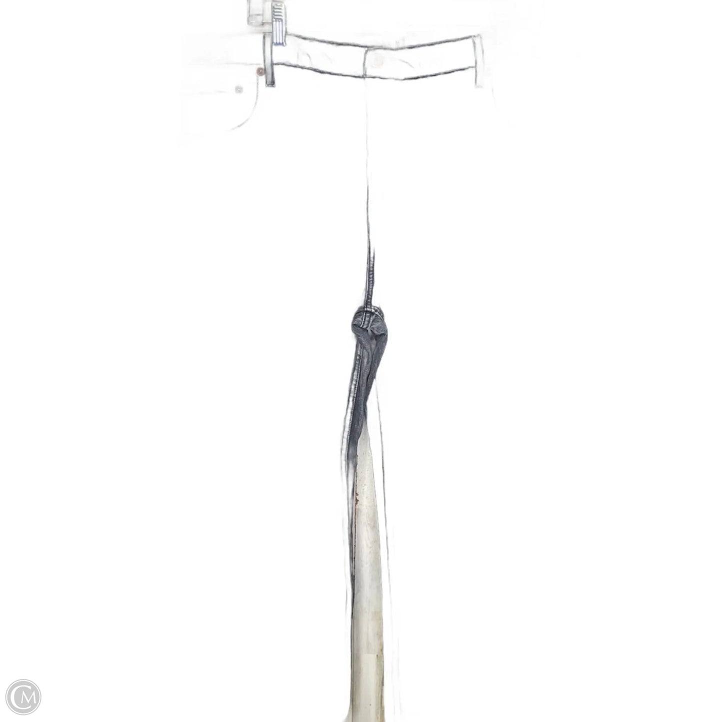 Jeans Straight By Abercrombie And Fitch In Black, Size: 18