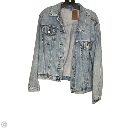 Jacket Denim By Gap In Blue, Size: Xl