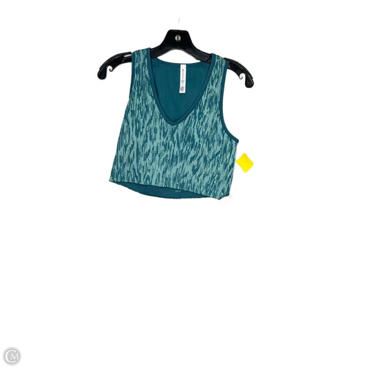 Athletic Bra By Athleta In Green, Size: L