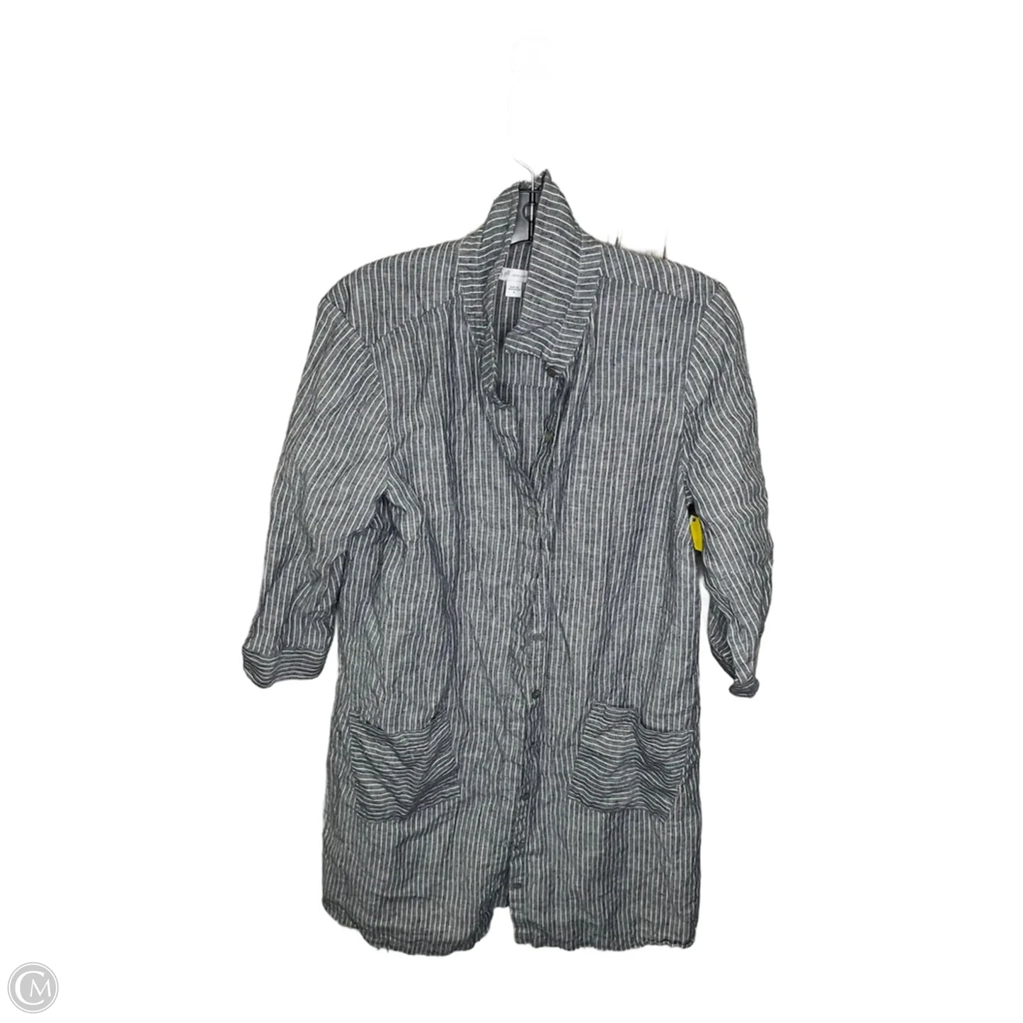 Dress Casual Midi By J. Jill In Grey, Size: M