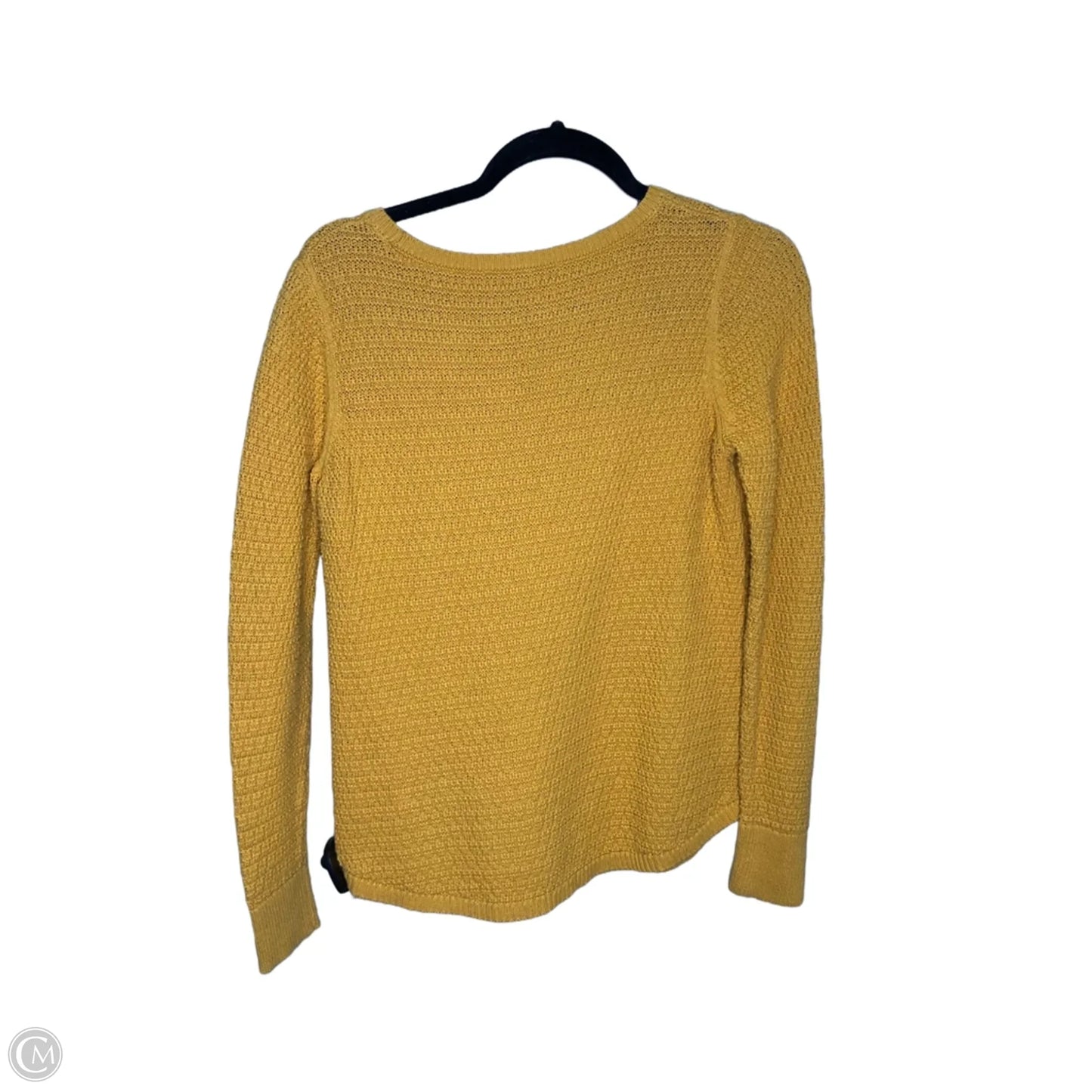 Sweater By Loft In Yellow, Size: Xs