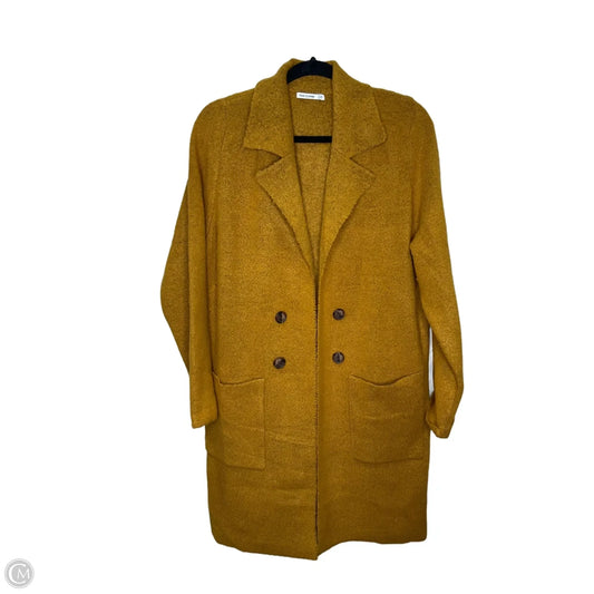 Cardigan By Pink Clover In Yellow, Size: 2x