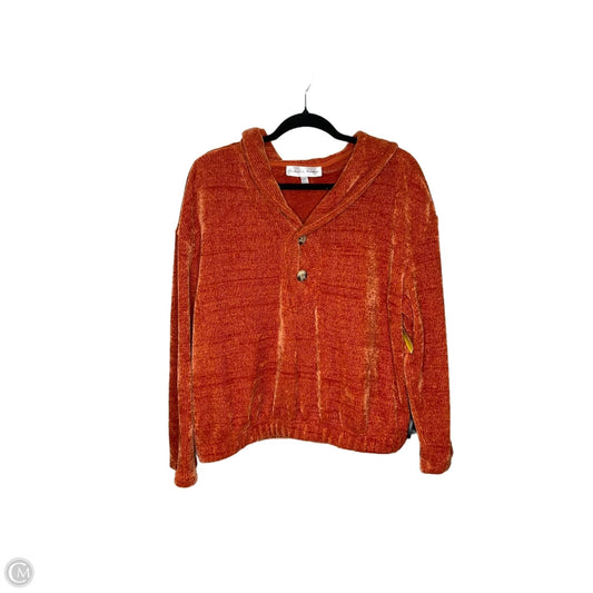 Sweater By Chelsea And Theodore In Orange, Size: L