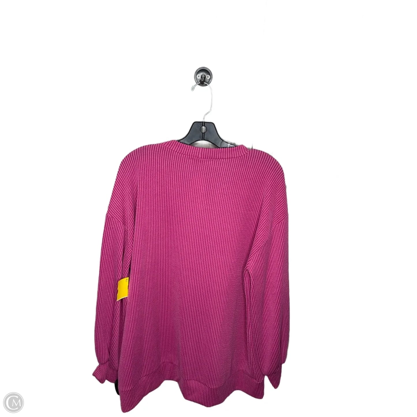 Top Long Sleeve By First Love In Pink, Size: S