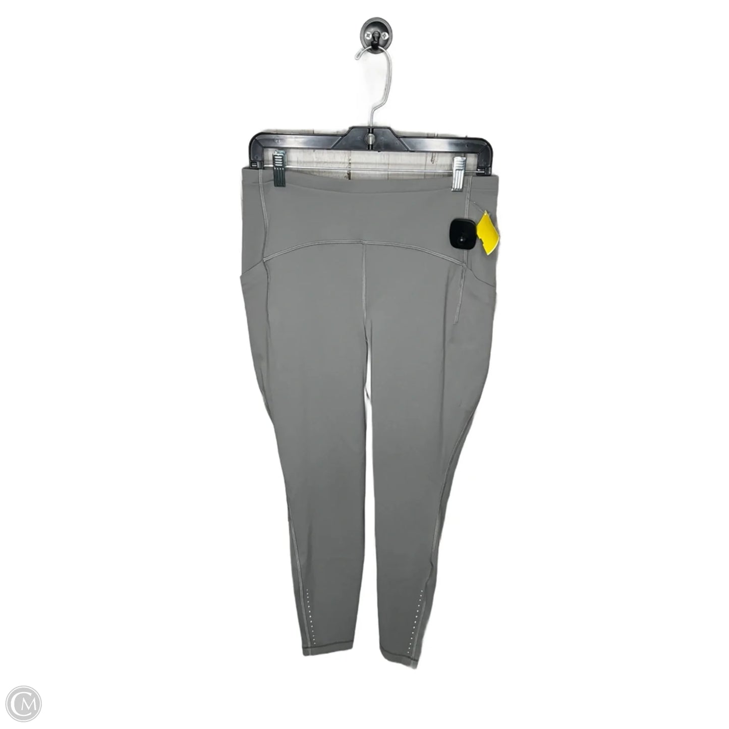 Athletic Leggings By Lululemon In Grey, Size: 12