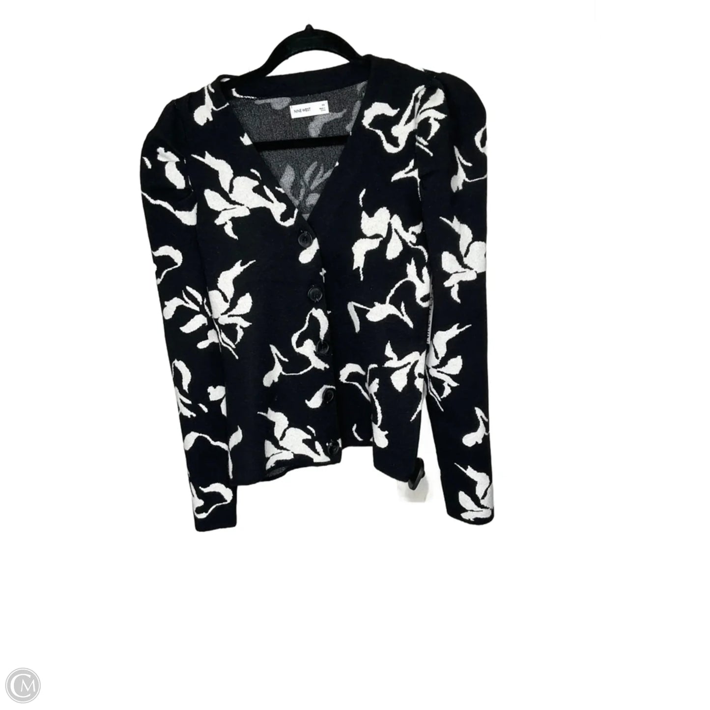 Cardigan By Nine West In Black, Size: Xs