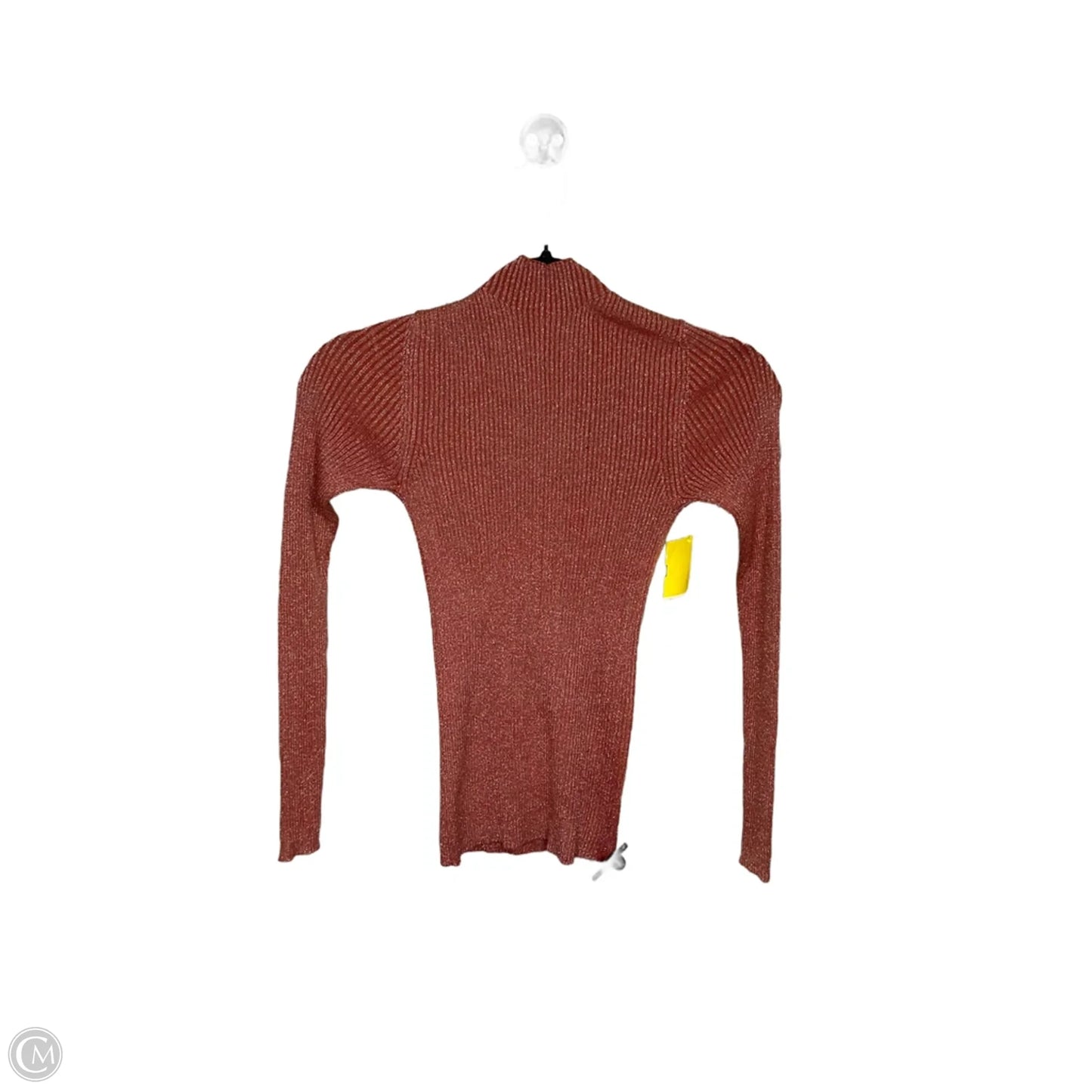 Top Long Sleeve By Sage In Pink, Size: S