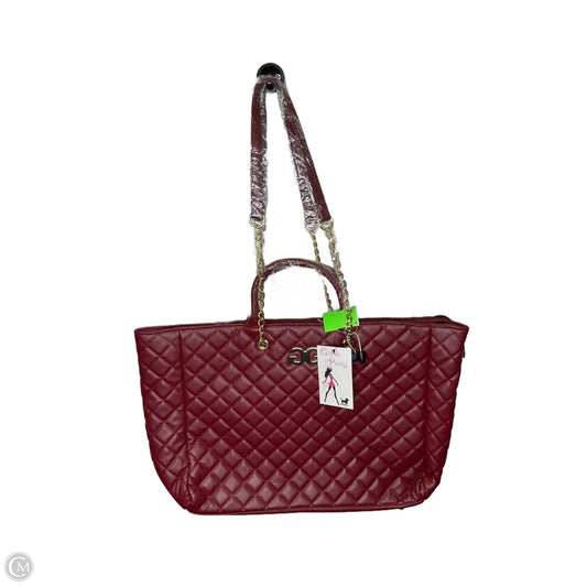 Tote By Clothes Mentor, Size: Large