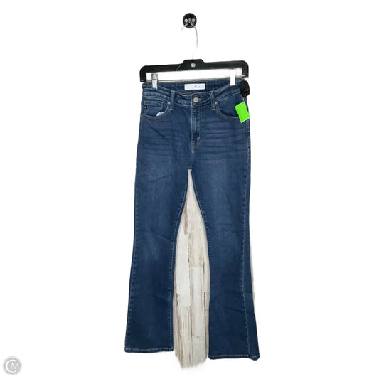 Jeans Boot Cut By Kancan In Blue Denim, Size: 4