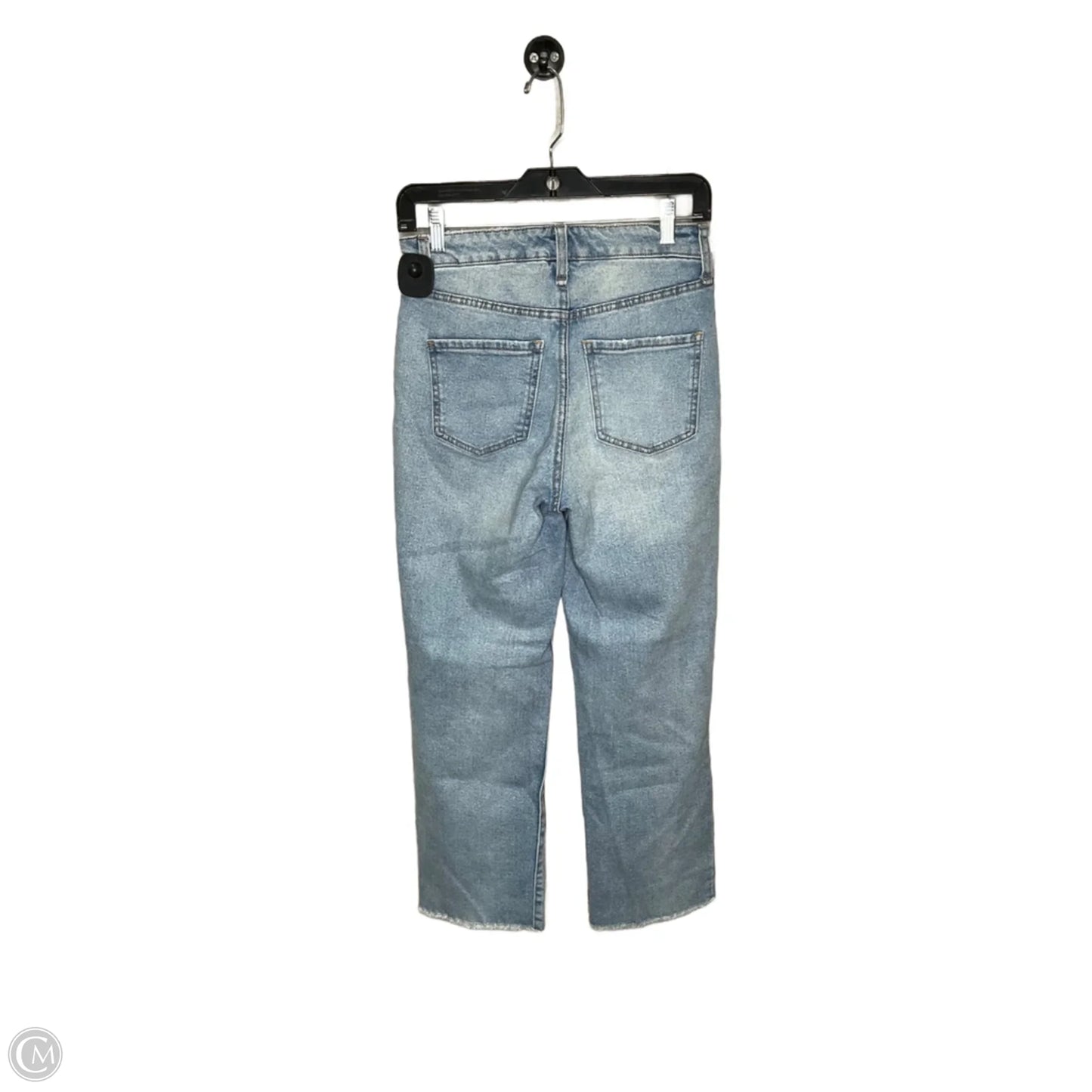 Jeans Straight By Clothes Mentor In Blue Denim, Size: 0