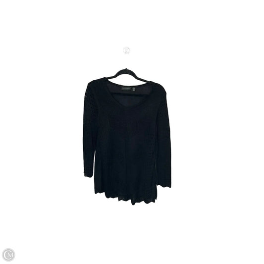 Sweater By Investments In Black, Size: L
