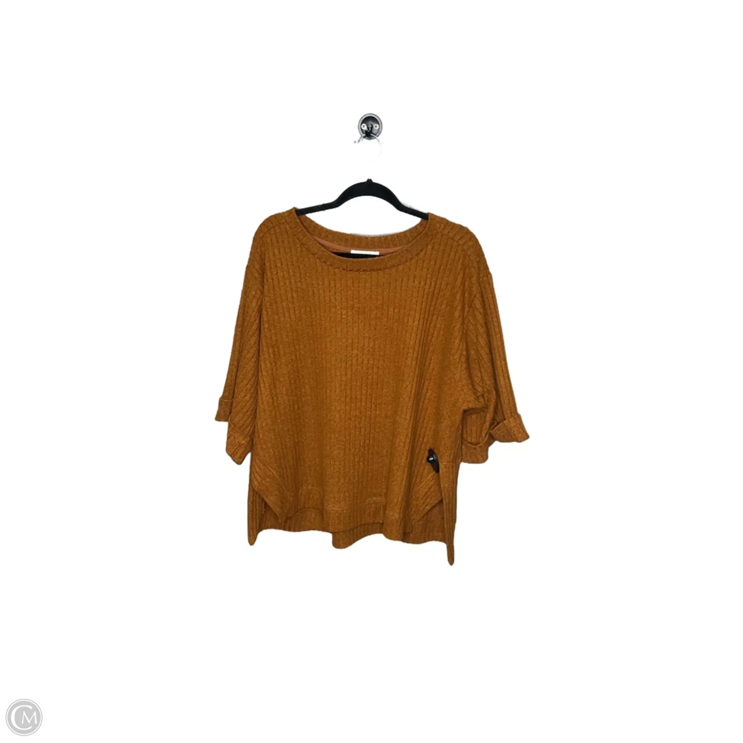 Top Short Sleeve By Umgee In Orange, Size: Xl