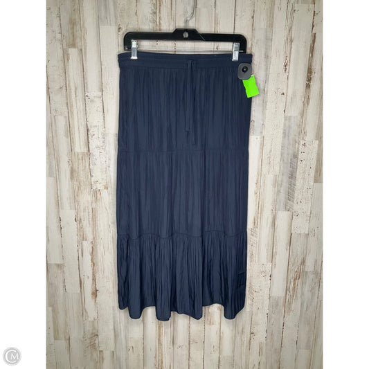 Skirt Maxi By J. Jill In Navy, Size: M