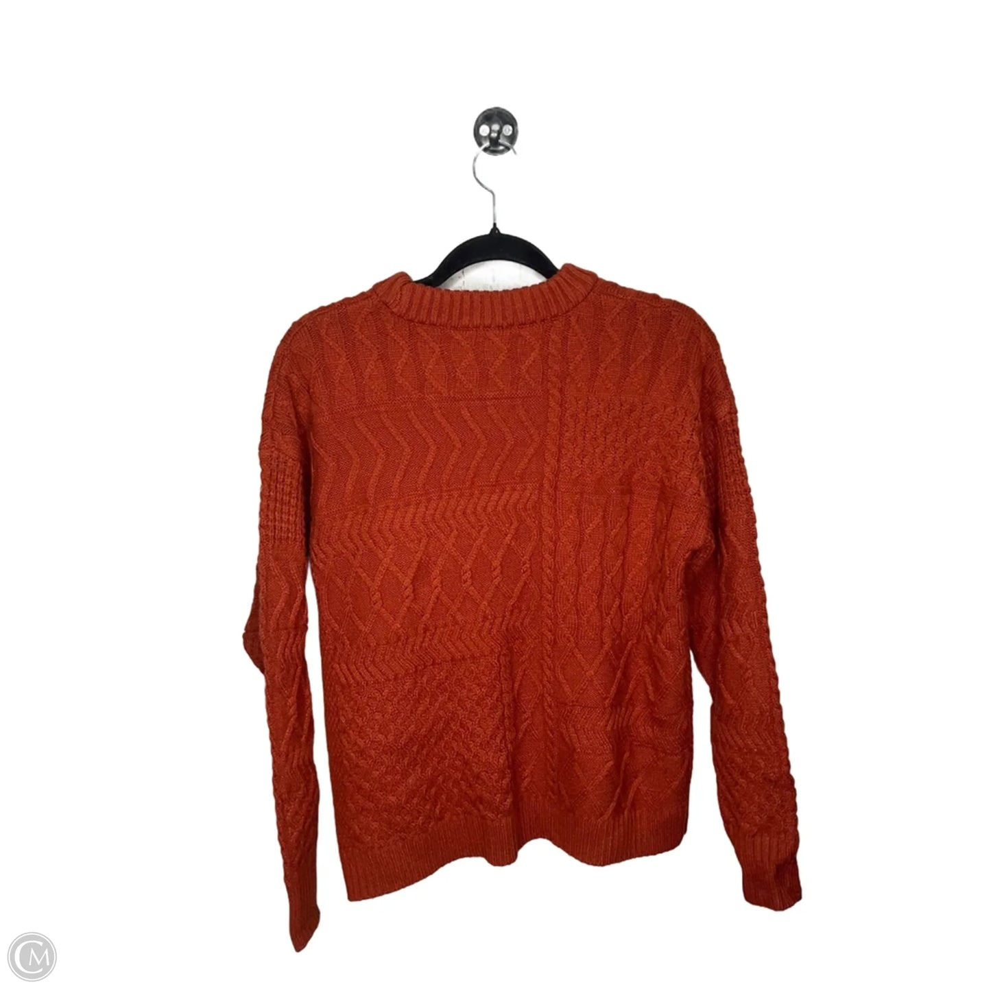 Sweater By Time And Tru In Orange, Size: L