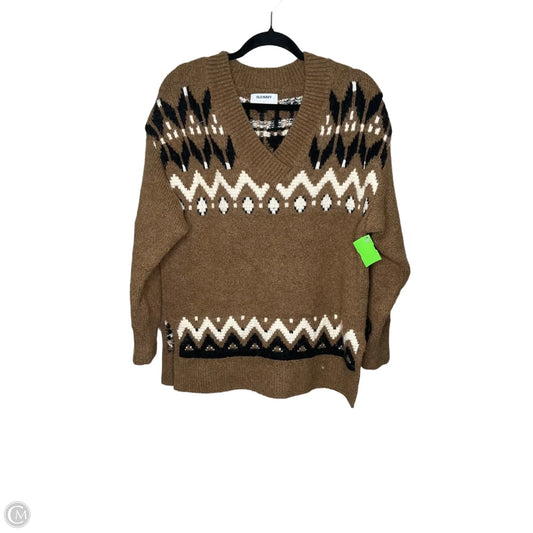 Sweater By Old Navy In Brown, Size: S