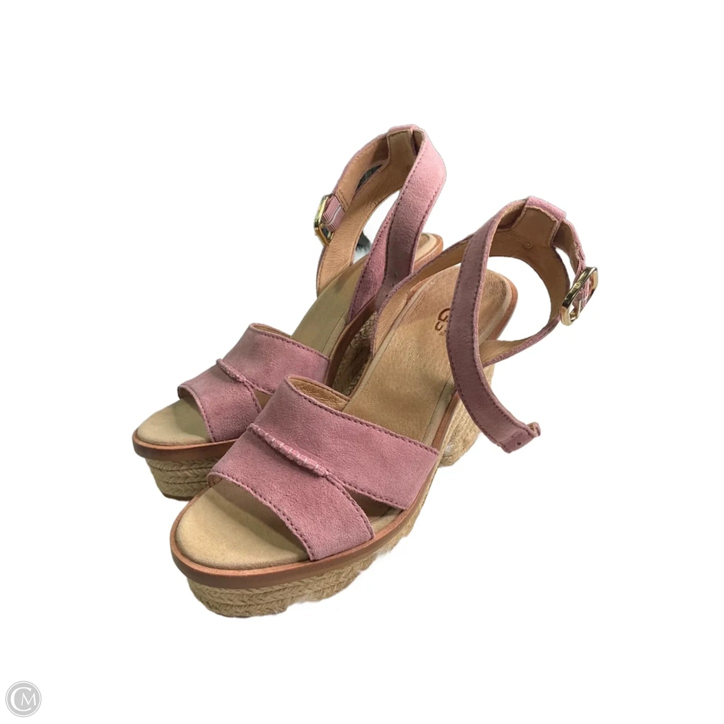 Shoes Designer By Ugg In Pink, Size: 7
