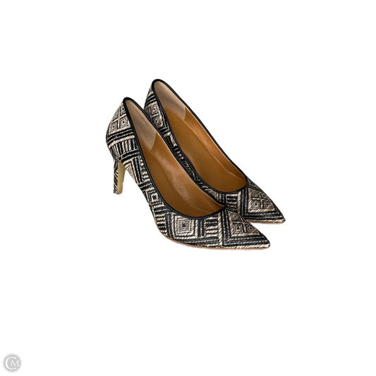 Shoes Heels Stiletto By J. Crew In Black & Cream, Size: 7