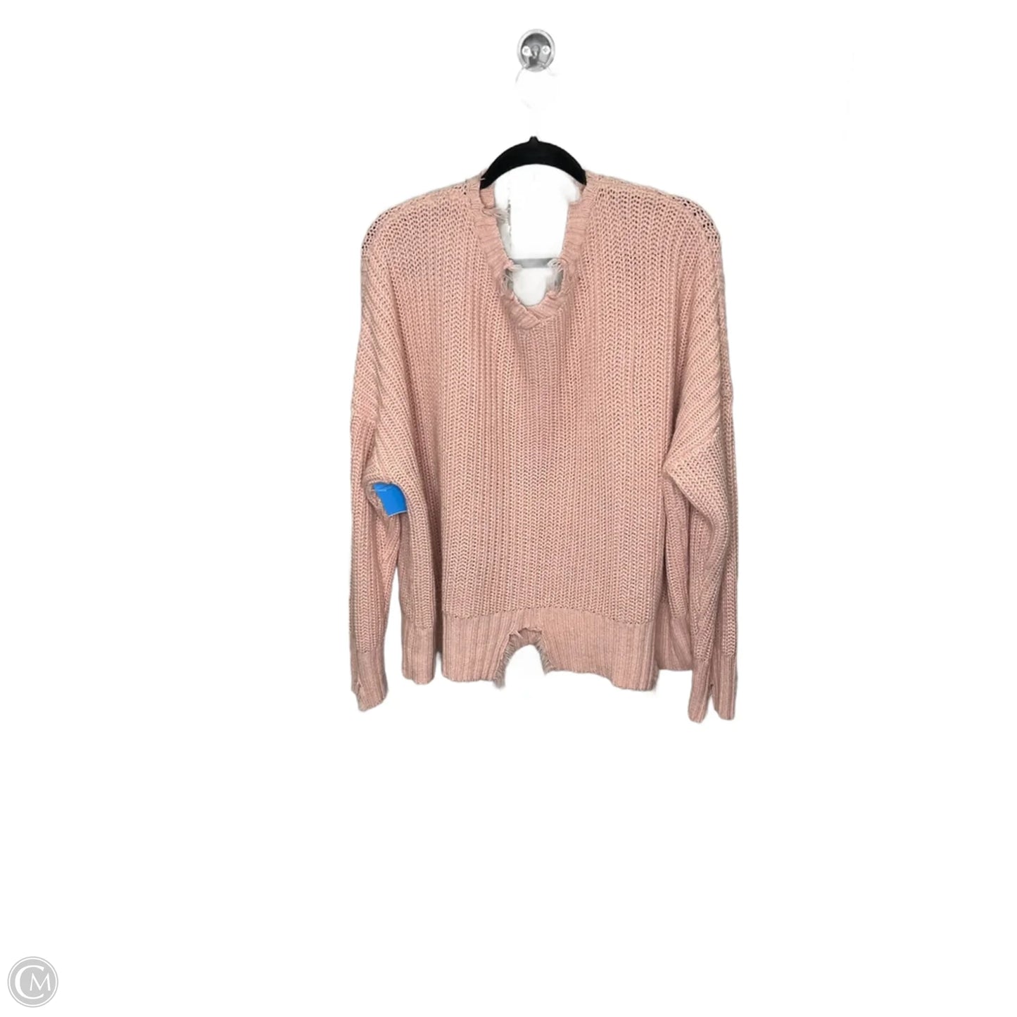 Sweater By Wonderly In Pink, Size: 2x