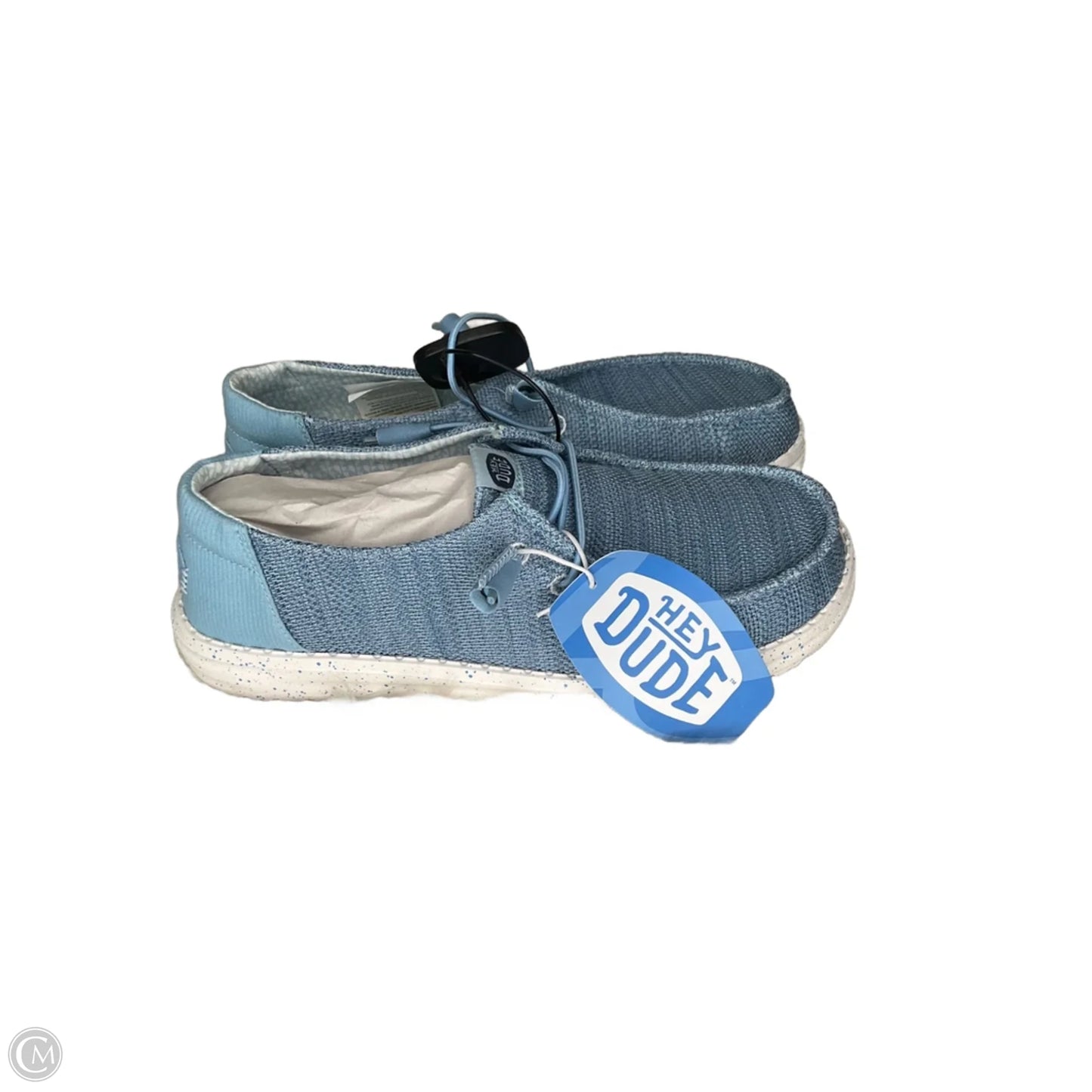 Shoes Sneakers By Hey Dude In Blue, Size: 10