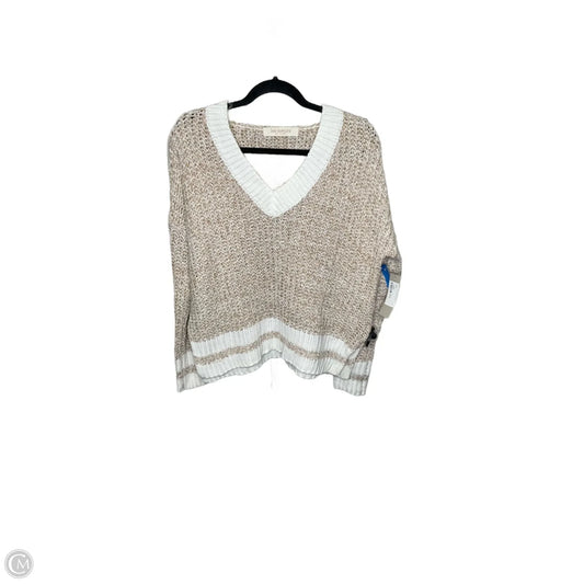 Sweater By Clothes Mentor In Cream, Size: M
