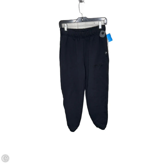 Athletic Pants By Gym Shark In Black, Size: Xs