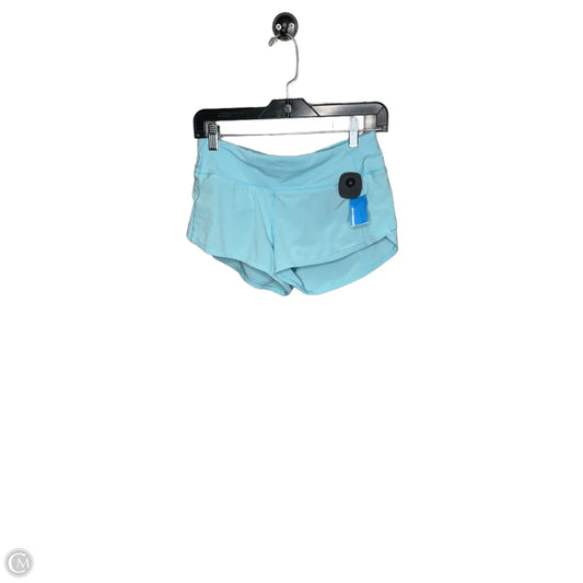 Athletic Shorts By Lululemon In Blue, Size: 4