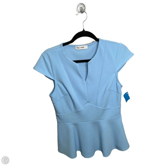 Top Sleeveless By Grace Karin In Blue, Size: L