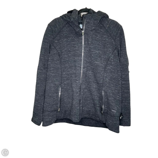 Jacket Fleece By Athleta In Grey, Size: 2x