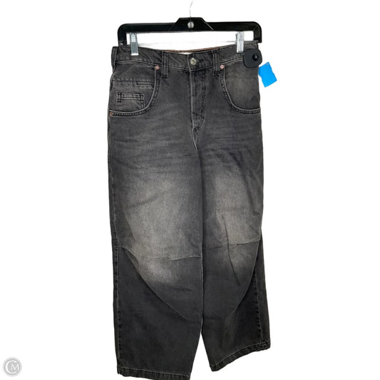Jeans Wide Leg By We The Free In Black, Size: 0