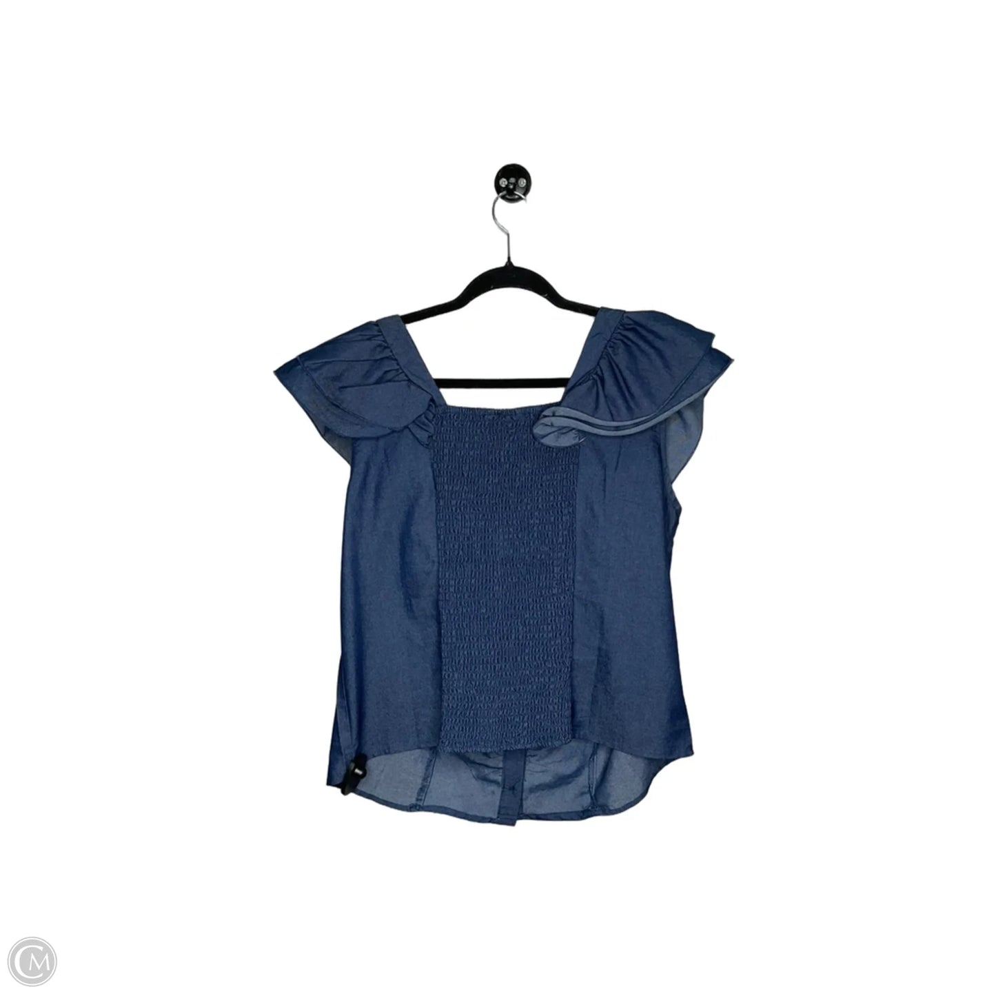 Top Sleeveless By Ashley Stewart In Navy, Size: Xl