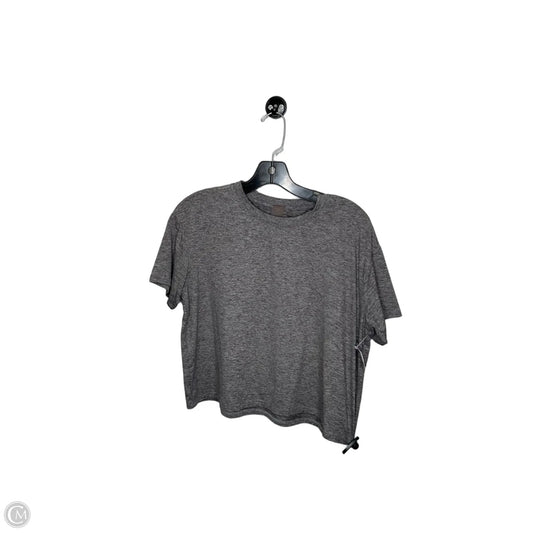 Top Short Sleeve By Clothes Mentor In Grey, Size: M
