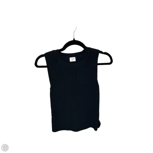 Top Sleeveless By Clothes Mentor In Black, Size: S