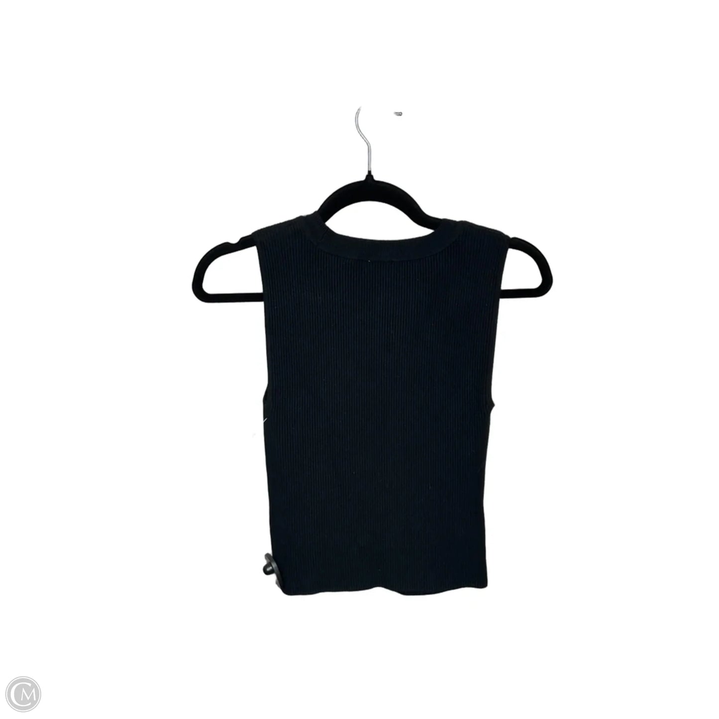 Top Sleeveless By Clothes Mentor In Black, Size: S