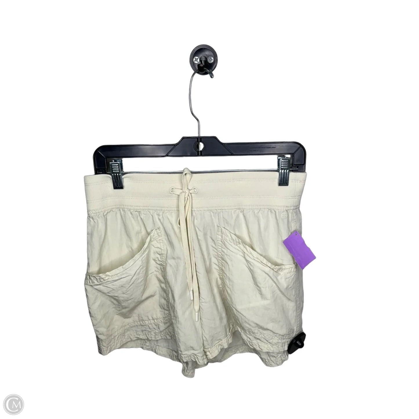 Athletic Shorts By Calia In Cream, Size: S
