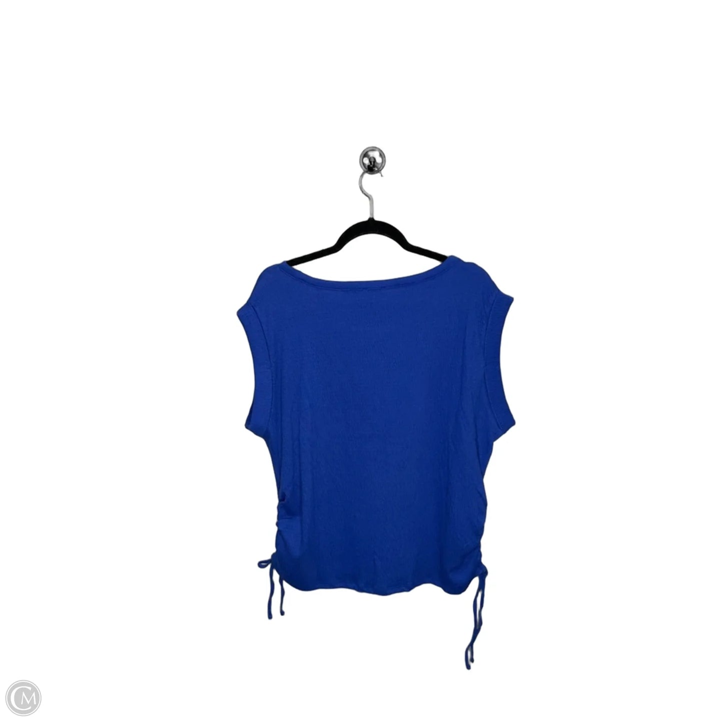 Top Sleeveless By Talbots In Blue, Size: Xl