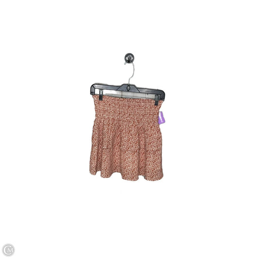 Skirt Mini & Short By Altard State In Floral Print, Size: S