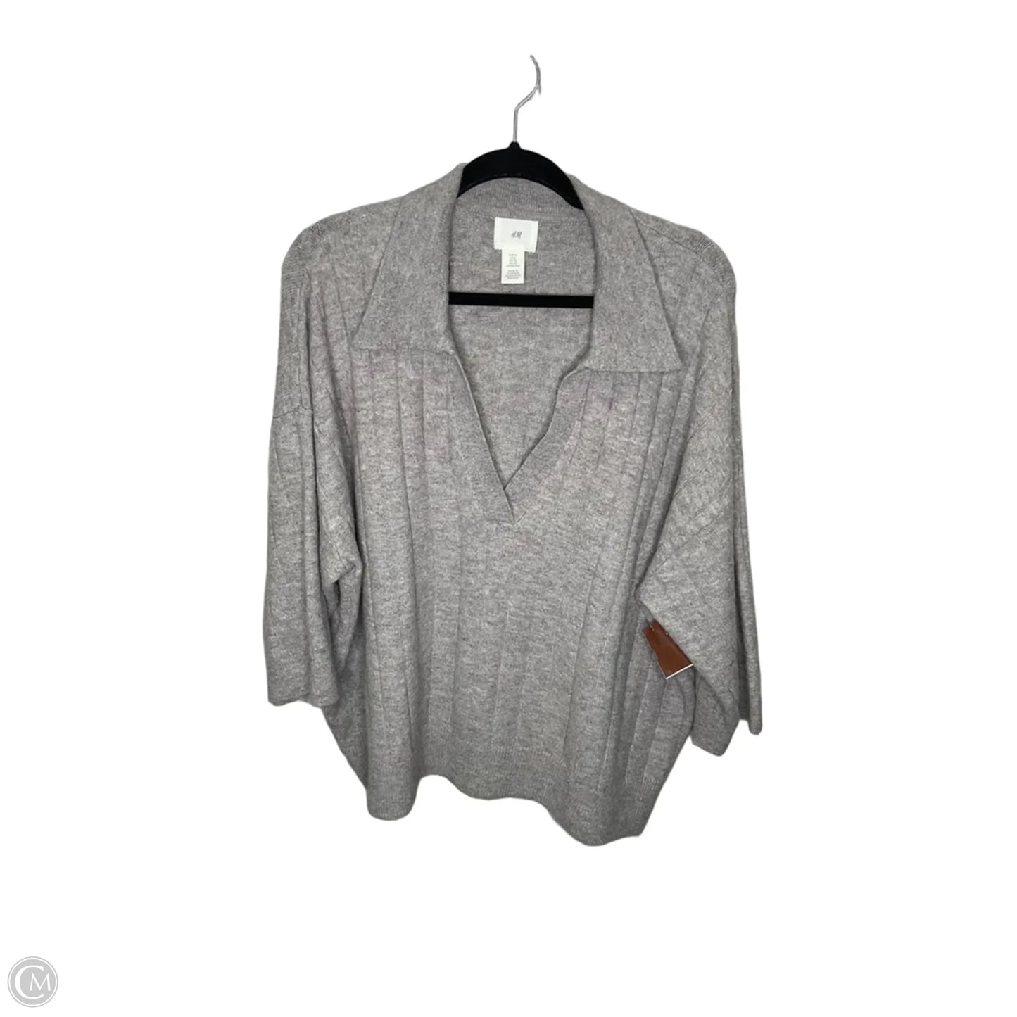 Sweater By H&m In Grey, Size: Xl
